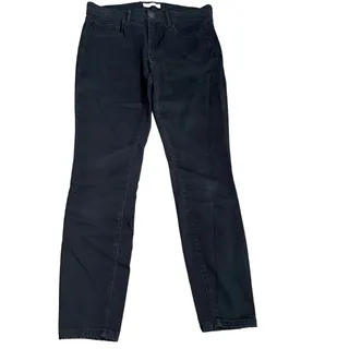 Photo of LOFT Size 27 /4 Black Skinny Jeans Mid Rise Soft Flexible Ankle Length Pants