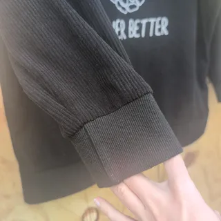 Photo of Chicyea Halloween "Never Better" Corduroy Crewneck Sweatshirt Women's Med