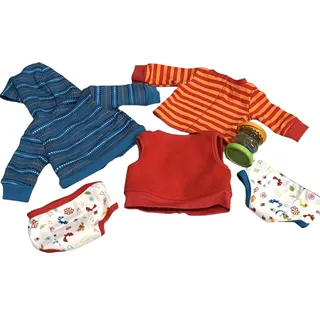 Photo of American Girl Bitty Baby Twins Starter Set Diapers Toy Jacket Top Vest 6-Piece