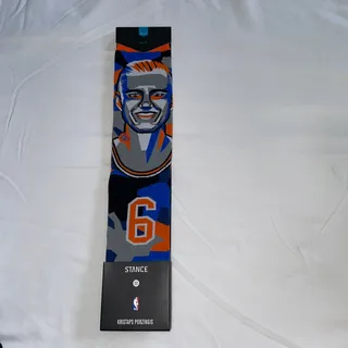 Photo of Stance NBA Legends Mosaic Kristaps Porzingis Crew Socks Size L NEW