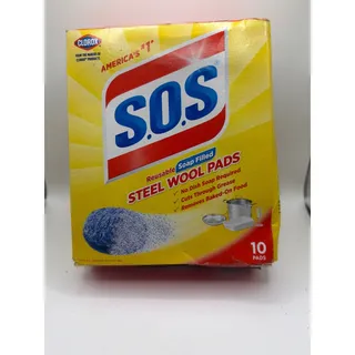 Photo of 2-Pack of S.O.S-Steel Wool Soap Pads, 10 Ct (20 Total)