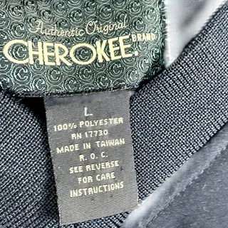 Photo of Cherokee brand Men's pullover V neck windbreaker  Large size
