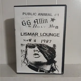 Photo of GG Allin & The Holy Men Public Animal #1 Live Lismar Lounge 1987 Punk Rock DVD