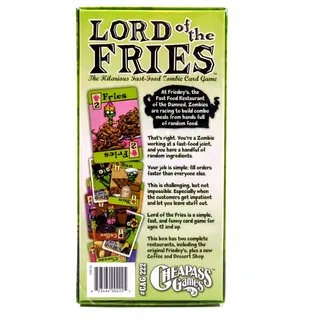Photo of Lord of the Fries Superdeluxe Edition Card Game Fast Food Zombies NEW Sealed