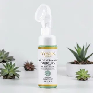 Photo of Aloe Vera and Green Tea Mousse Facial Cleanser