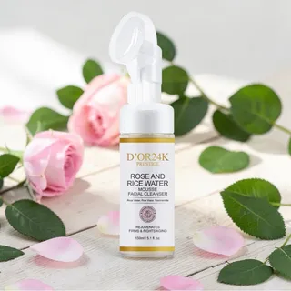 Photo of Rose and Rice Water Mousse Facial Cleanser