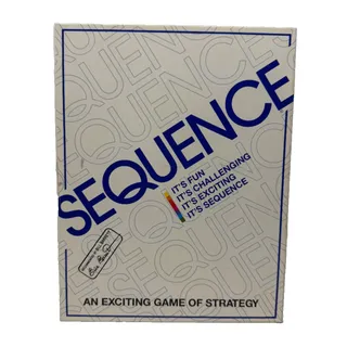 Photo of Jax Sequence 1995 Board Game Complete Sealed Contents Worn Box