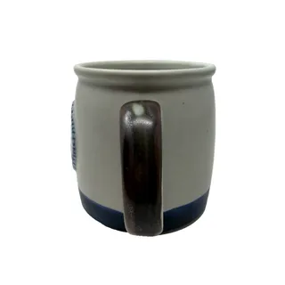Photo of Otagiri Japan Stoneware Sailboat Medallion Coffee Mug Vintage 3.5"