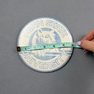 Photo of Vintage Penn State Pinback Pin PSU Nittany Lions Large Button 6"x6"