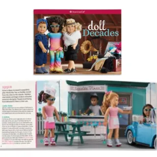 Photo of American Girl Doll Decades Book Crafts Years 1890-2010s Sunglasses Accessory New