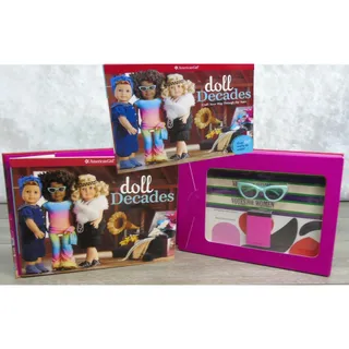 Photo of American Girl Doll Decades Book Crafts Years 1890-2010s Sunglasses Accessory New