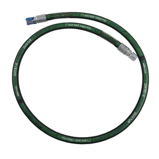 Photo of Eaton Aeroquip Dura-Tuff GH781-6 Hydraulic Hose 55" x 5/8" Female JIC 5800 PSI