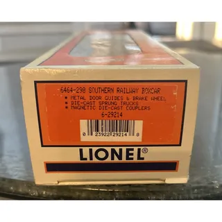 Photo of Lionel 6-29214 Southern Railway Boxcar #6464-298