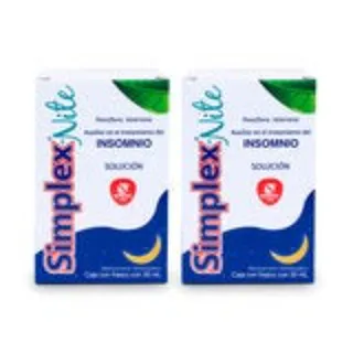 Photo of Simplex Nite Solution 2 Boxes of 30 mL each