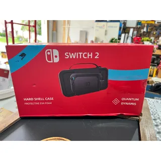 Photo of NIB red Quantum Dynamis hard shell EVA Switch 2 foam protective case box 