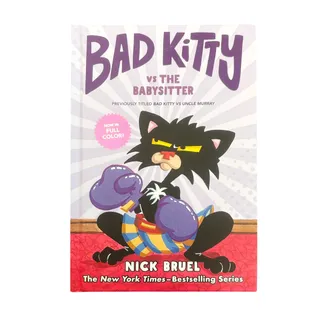 Photo of Bad Kitty VS The Babysitter by Nick Bruel Hardcover 