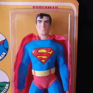 Photo of Retro-Action DC Super Heroes Superman 8" Figure 2009 Mattel 75th Anniversary New