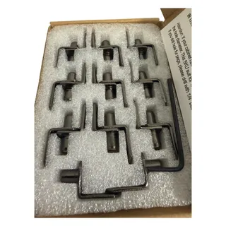 Photo of Shelf Pins 1/4 in L Shaped Shelf Support Pegs 20 Pcs Cabinet Shelf Brackets Gun