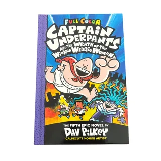 Photo of Captain Underpants 5 - Color Edition by Dav Pilkey Graphic Novel Hardcover