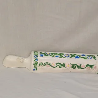 Photo of Handmade ceramic rolling pin with