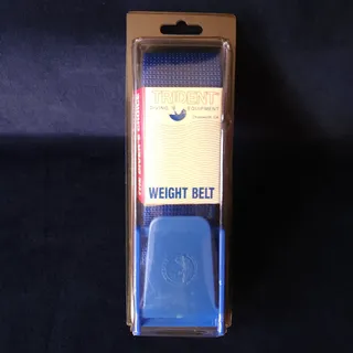 Photo of Trident Scuba Diving Dive Weight Belt 58in Equipment Blue 58" Long Divers Choice