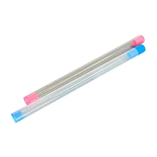 Photo of Clear Plastic Storage Tubes Vinyl End Caps Craft Organization Containers Vials Clear Storage Tubes Craft Containers Plastic Vials Organization