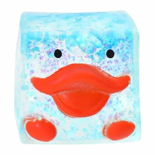 Photo of 🔥Squishy Duck Cube 2" Square Green BNWT🔥