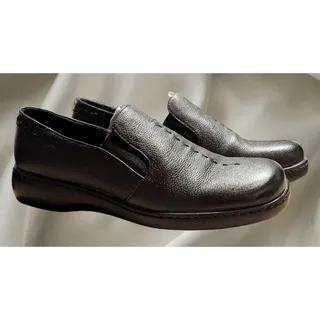 Photo of Naturalizer Music Size 12 Casual Black Leather Shoes 820N75