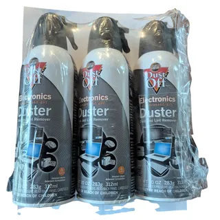 Photo of Dust-Off Electronics Compressed Air Duster Spray 3-Pack | Multi-Purpose Cleaner