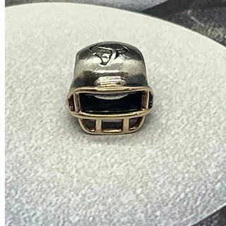 Photo of Pandora Houston Texans Football Helmet Charm Sterling 14k