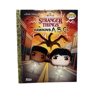 Photo of Stranger Things Hawkins ABCs Funko Pop Little Golden Book Hardcover