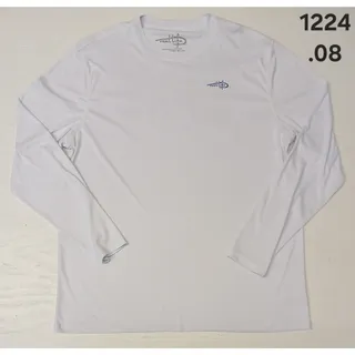 Photo of Reel Life (XL) White Dri-Fit Long Sleeve Pullover Shirt