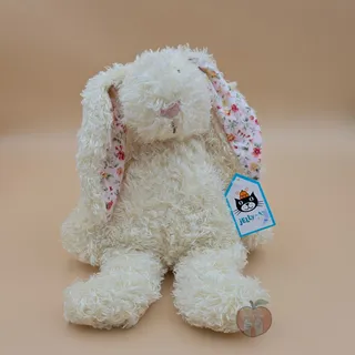 Photo of Jellycat Pink Bunglie Blossom Bunny Small - AUTHENTIC - NEW WITH TAGS