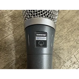 Photo of Shure Beta 87A Wired Handheld/Stand-Held Vocal Microphone Gray