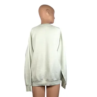 Photo of VTG 80s Guess Paris M White Sweatshirt Triangle Logo Dolman Sleeve Streetwear