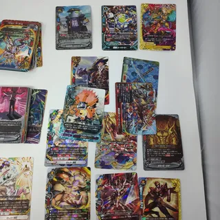 Photo of Future Card Buddyfight Japanese Bulk Lot - 200 Cards with Holo Foils