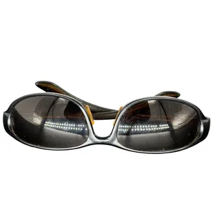 Photo of Member's Mark Cascade Polarized Sunglasses Black Aluminum Mirrored Lenses Unisex Mens Womens Driving Fishing Outdoor Sports