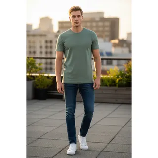Photo of Kenneth Cole New York Men’s Green Textured Knit Polo NWT Size S