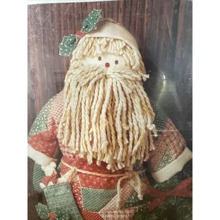 Photo of Antiquated Quilts Santa Patchwork Mop Doll Kit 18017 Sunset Dimensions NIP Craft