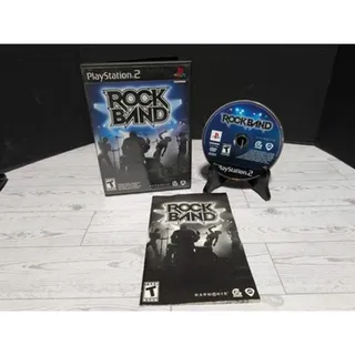 Photo of Rock Band (Sony PlayStation 2, PS2) Complete CIB Tested