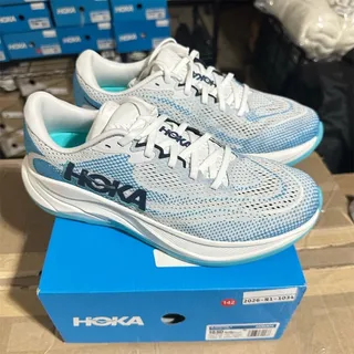 Photo of HOKA Rincon 4 'Frost/Skyward Blue' Sneakers 1155130-FSK | Mens 10.5 D | NIB