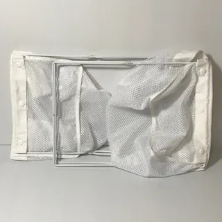 Photo of White Medium Size Collapsible Storage Units Set of 2