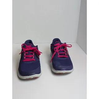 Photo of Nike Free Run 3 Womens 7.5 Night Blue Fire Berry Running Shoes 510643-401