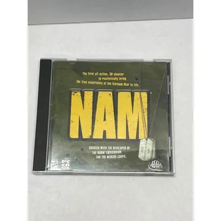 Photo of NAM 1998 PC CD ROM Infogrames Vietnam War FPS Game Pre Owned