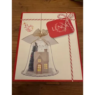 Photo of LENOX Wonderbell Lit House Tree Ornament - New!