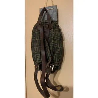 Photo of Fendi Mini Backpack Iconic FF Canvas