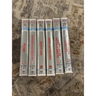 Photo of Hannah Barbara’s The Greatest Adventure Bible Stories Lot Of 6 MINT