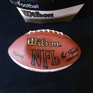 Photo of Cleveland Browns vs Steelers Opening Night 1999 Wilson Football Inaugural Game