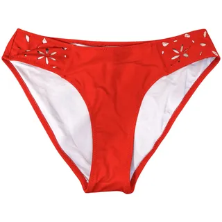 Photo of RIHOAS Red Floral Cutout Bikini Set Womens Medium