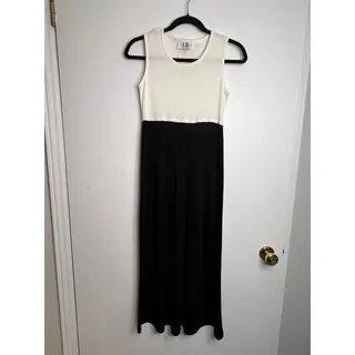 Photo of Womens Vintage Black and White Tank Dress Size 6